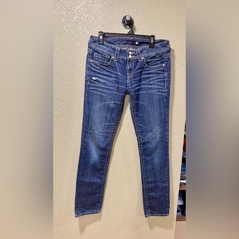 Vigoss Indigo Straight Leg Jeans